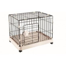 Topsy Anti-Slip Pet Cage With Wheels Large Beige, A1049 (Beige), cat Cages, Topsy, cat Housing Needs, catsmart, Housing Needs, Cages